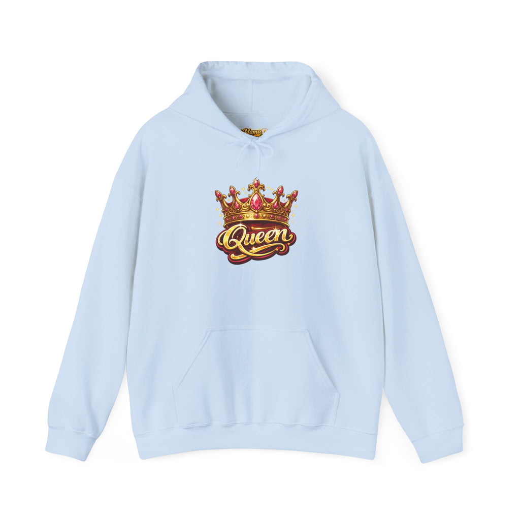 Hoodie — 'Queen' Crown Graphic Pullover