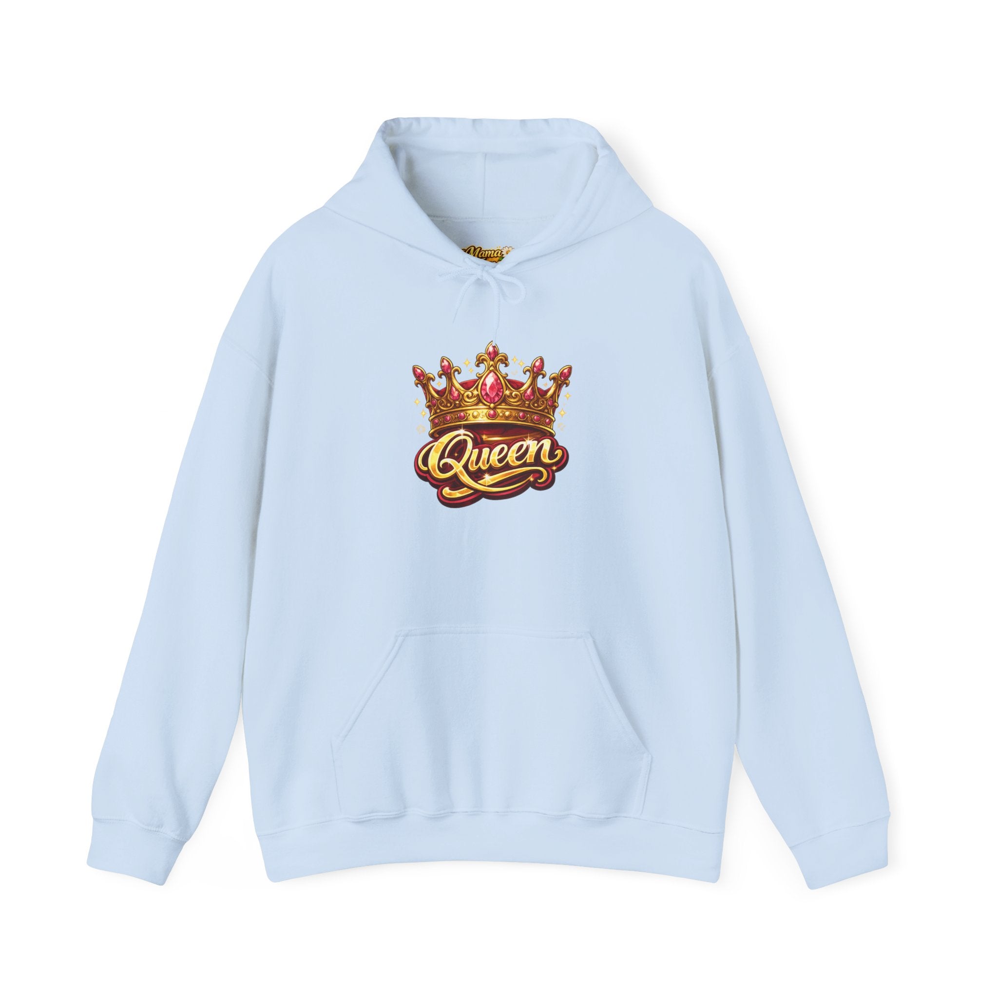 Hoodie — 'Queen' Crown Graphic Pullover