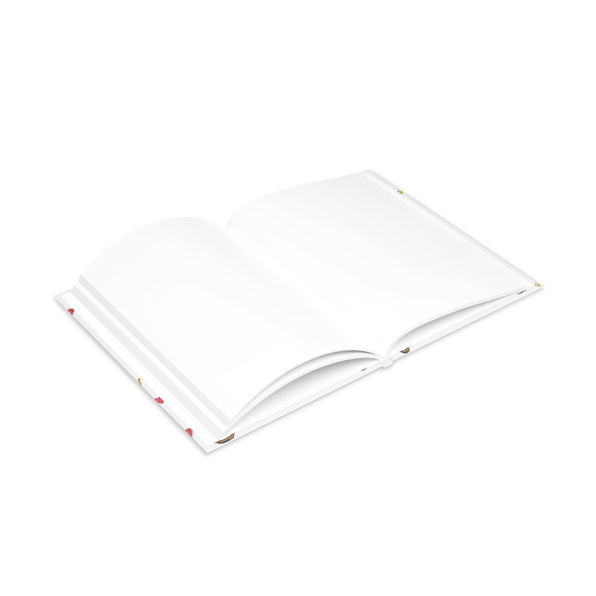 Self-Love Hardcover Notebook — Puffy Cover Journal with "I love me / I make me happy" Pattern