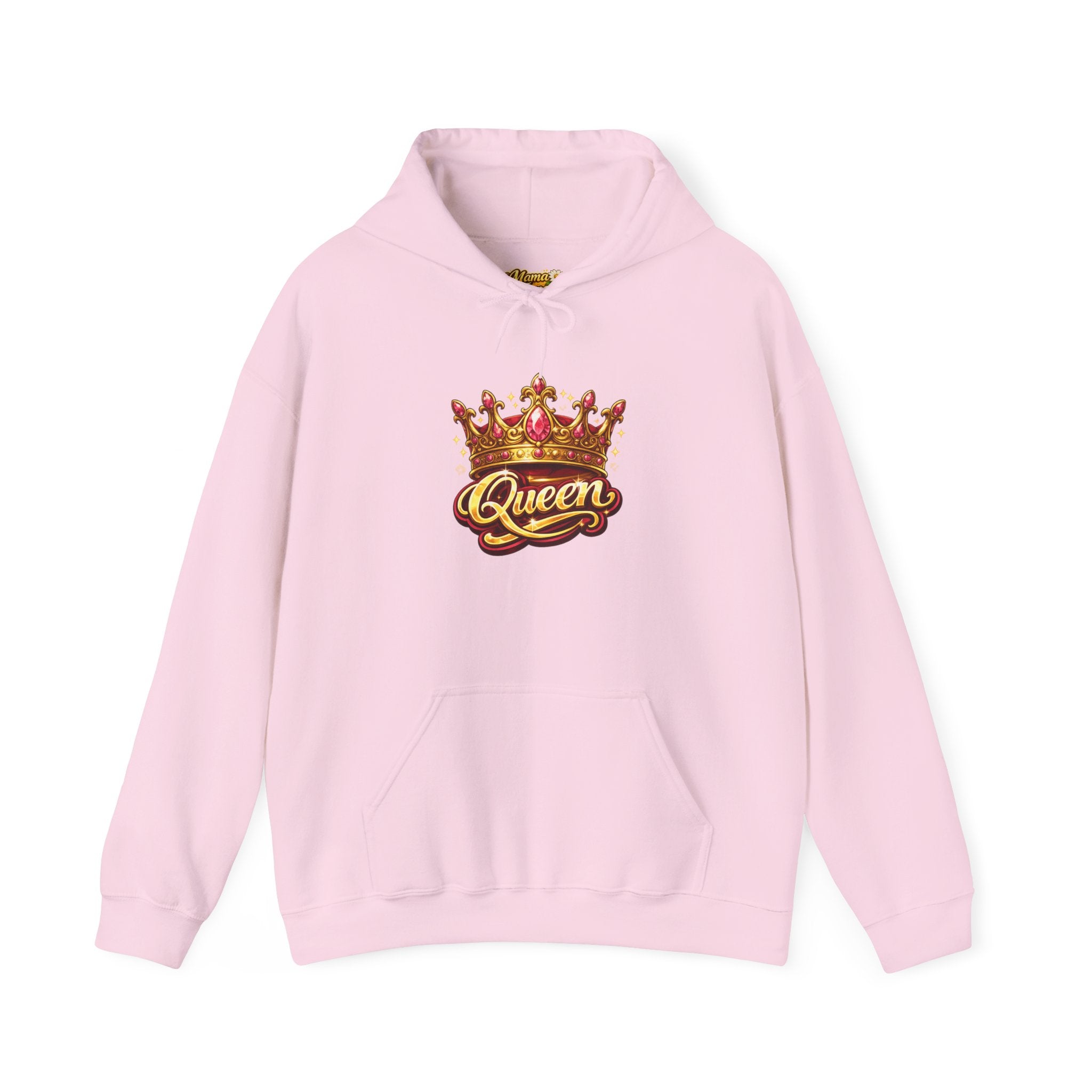 Hoodie — 'Queen' Crown Graphic Pullover