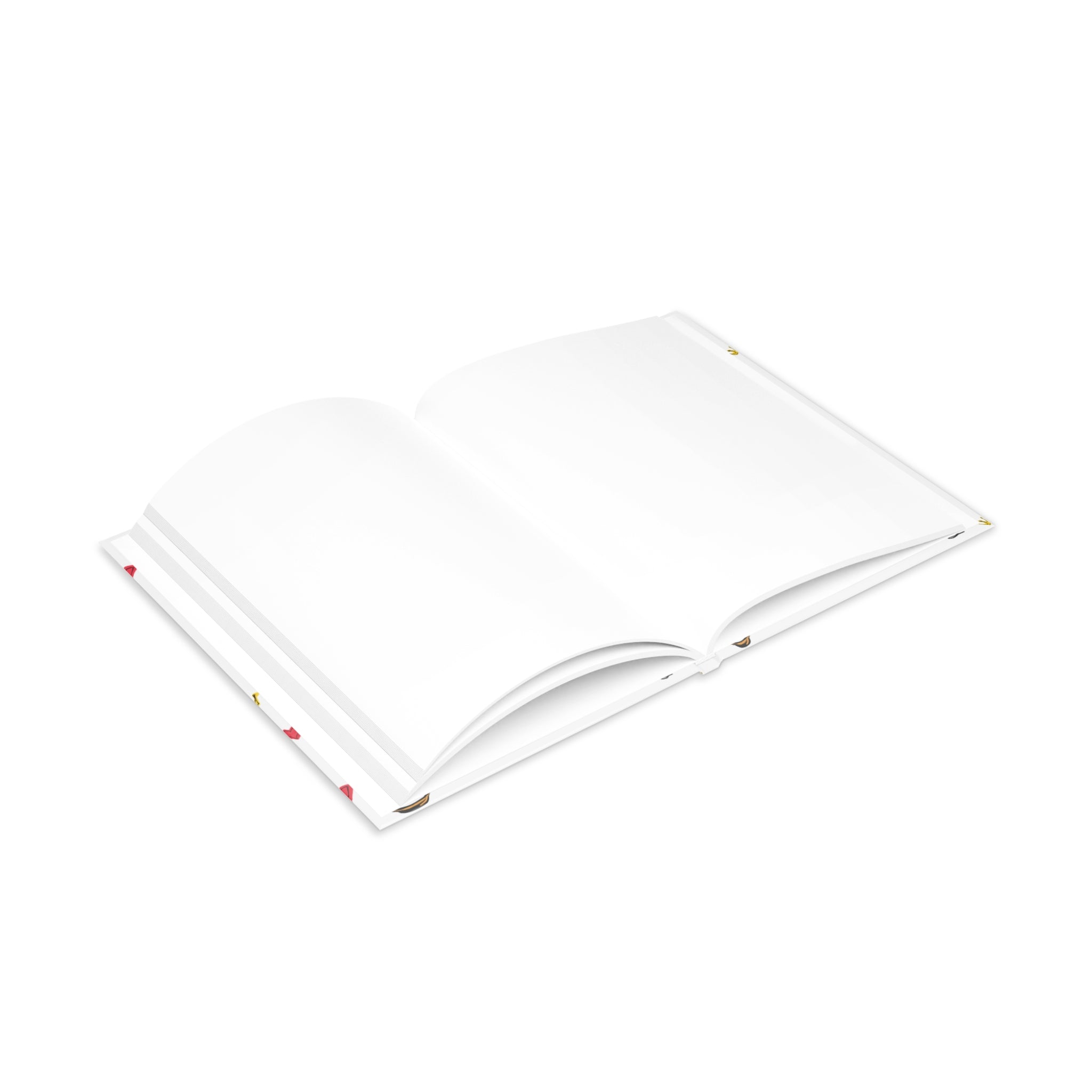 Self-Love Hardcover Notebook — Puffy Cover Journal with "I love me / I make me happy" Pattern