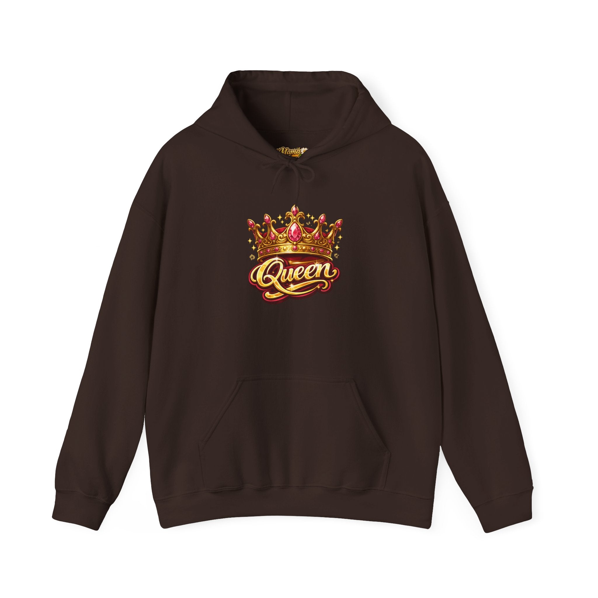 Hoodie — 'Queen' Crown Graphic Pullover