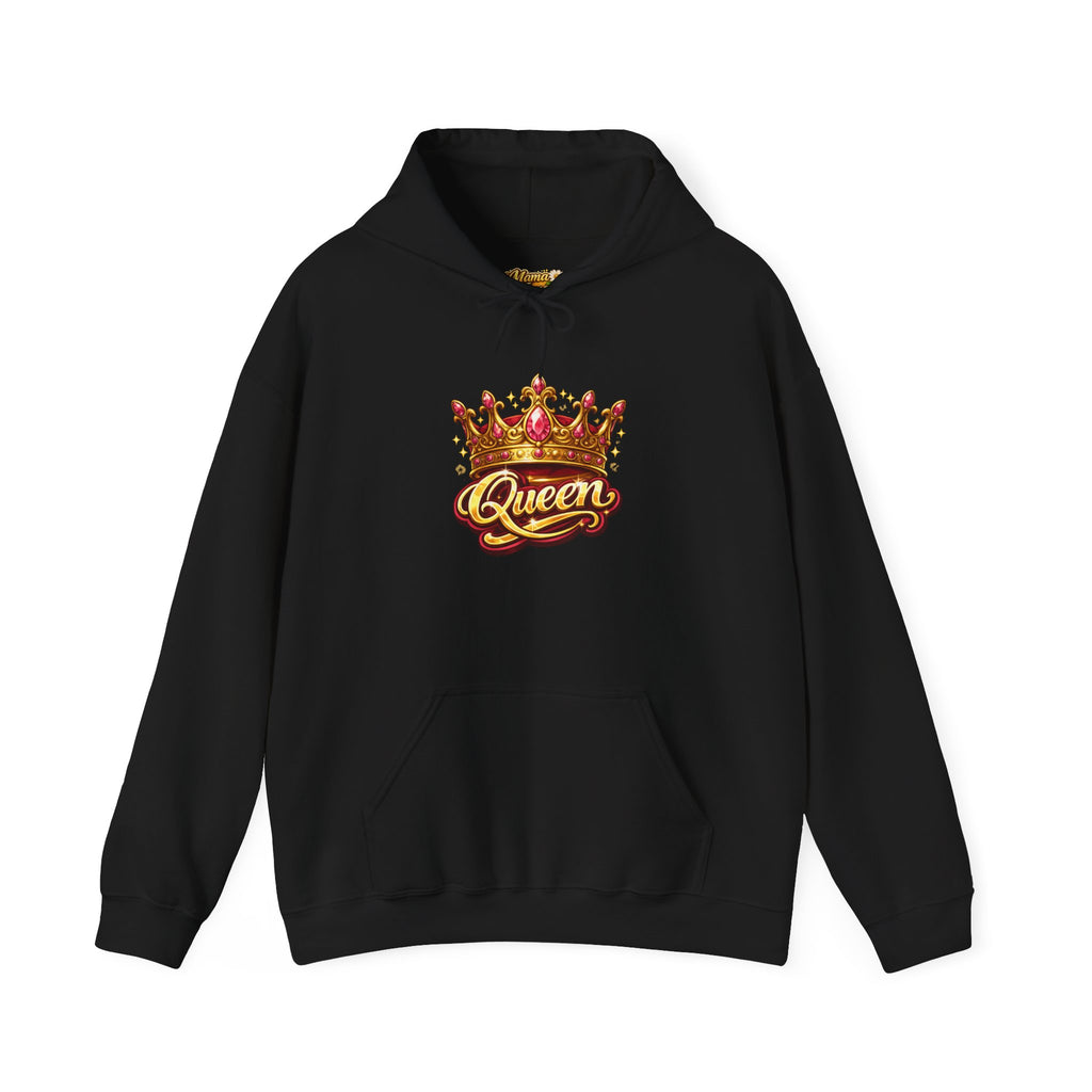 Hoodie — 'Queen' Crown Graphic Pullover