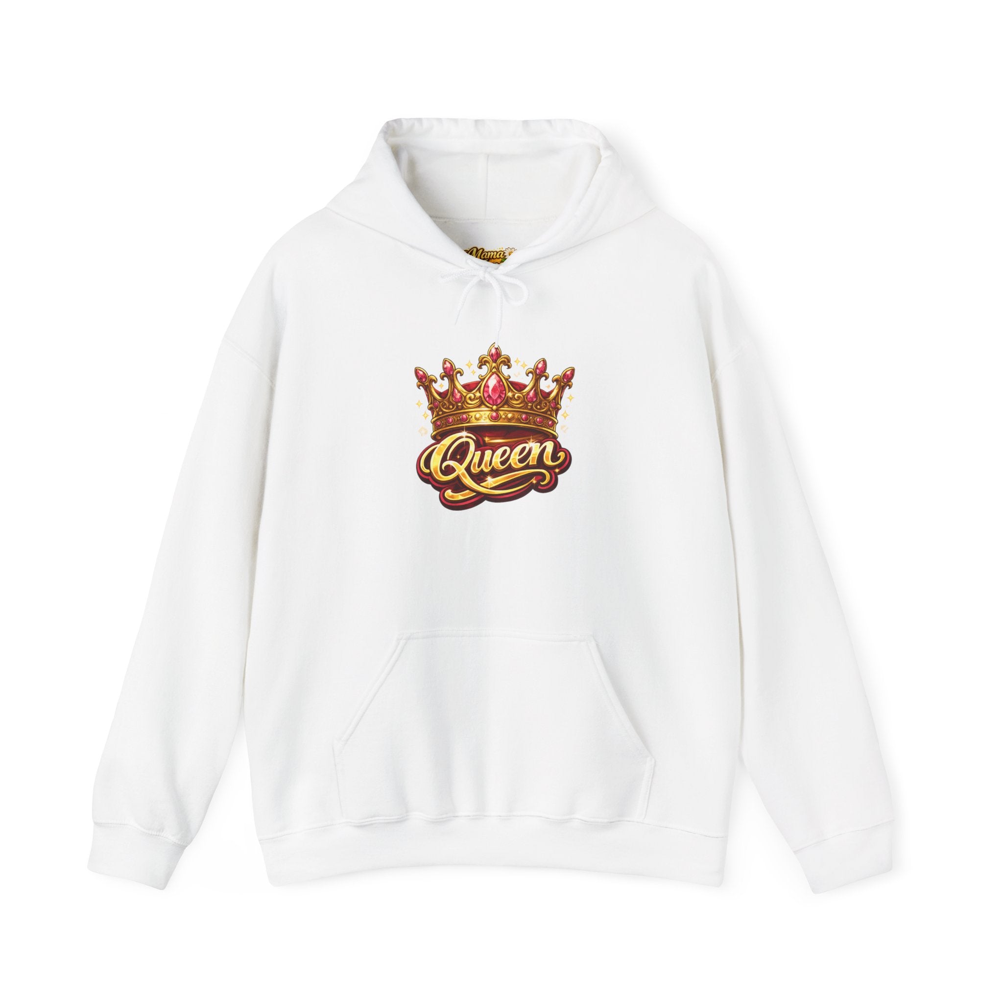 Hoodie — 'Queen' Crown Graphic Pullover