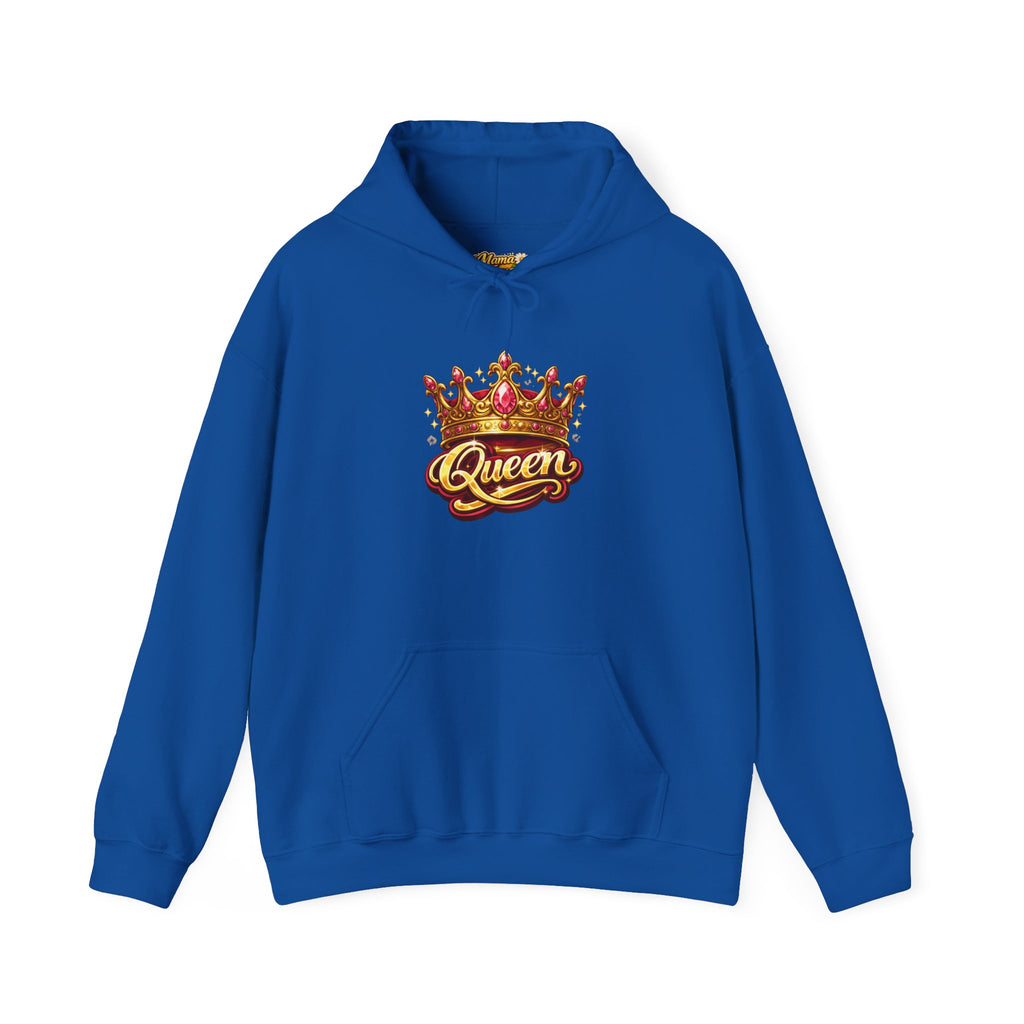 Hoodie — 'Queen' Crown Graphic Pullover