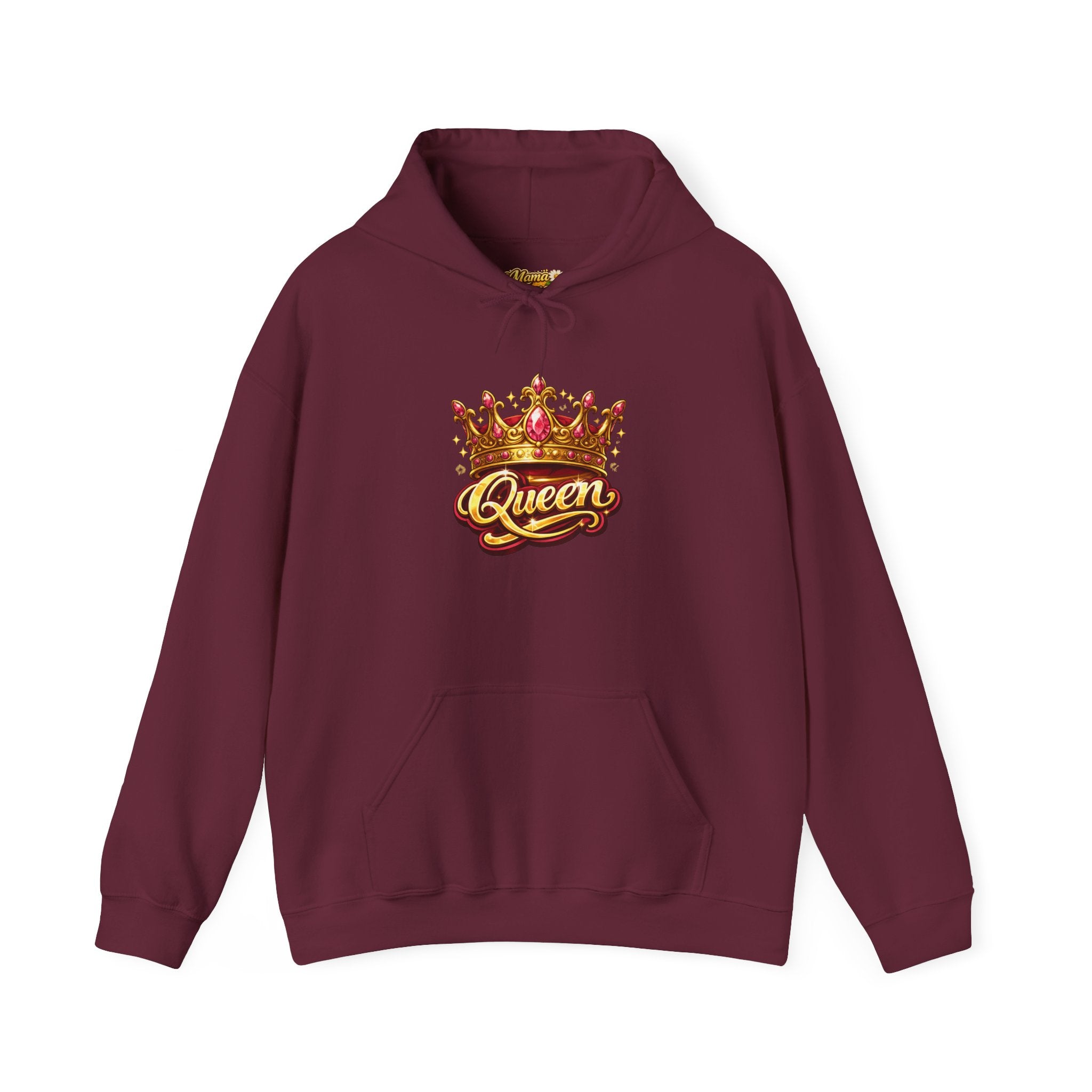Hoodie — 'Queen' Crown Graphic Pullover
